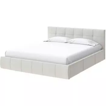 PROxSON Кровать Varna без основания (Экокожа Белый) 180x200