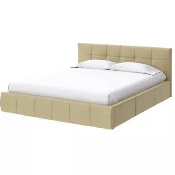 PROxSON Кровать Varna без основания (Экокожа Бежевый) 180x200