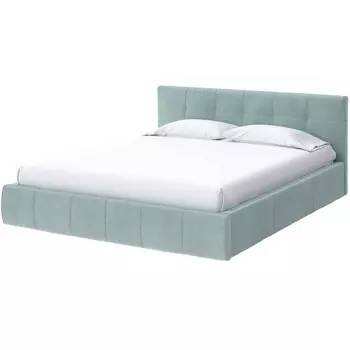 PROxSON Кровать Varna без основания (Ткань: Велюр Monopoly Мятный лёд (670)) 180x200