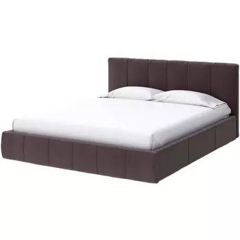 PROxSON Кровать Varna Grand без основания (Экокожа Коричневый) 180x200