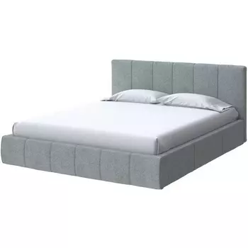 PROxSON Кровать Varna Grand без основания (Ткань: Жаккард Tesla Графит) 180x200