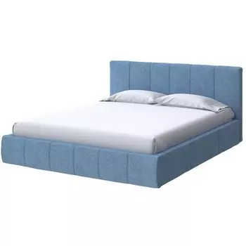 PROxSON Кровать Varna Grand без основания (Ткань: Жаккард Tesla Деним) 180x200