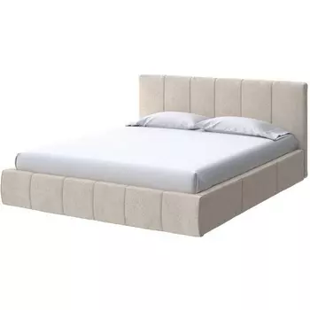 PROxSON Кровать Varna Grand без основания (Ткань: Жаккард Tesla Мокко) 180x200