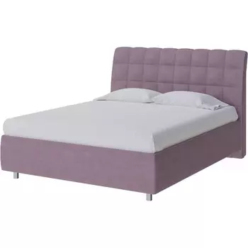 PROxSON Кровать Volumo без основания (Ткань: Велюр Лофти Слива) 200x190