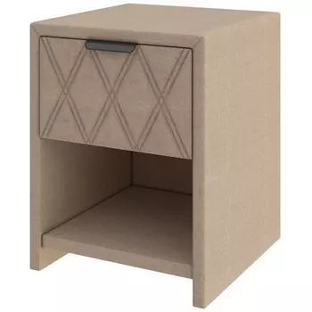 PROxSON Тумба Side (Ткань: Рогожка Savana Camel (бежевый)) 44x45