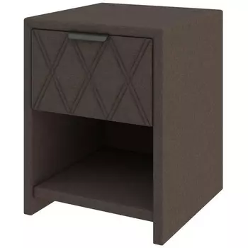 PROxSON Тумба Side (Ткань: Рогожка Savana Chocolate (шоколад)) 44x45