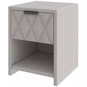 PROxSON Тумба Side (Ткань: Рогожка Savana Milk (молочный)) 44x45