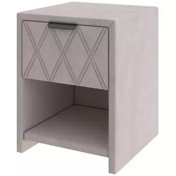 PROxSON Тумба Side (Ткань: Рогожка Тетра Бежевый) 44x45