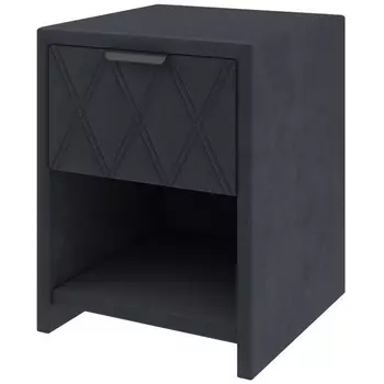 PROxSON Тумба Side (Ткань: Велюр Casa Графитовый) 44x45
