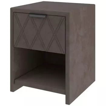 PROxSON Тумба Side (Ткань: Велюр Casa Кофейный) 44x45