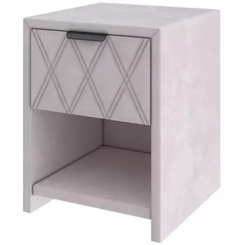 PROxSON Тумба Side (Ткань: Велюр Casa Лунный) 44x45