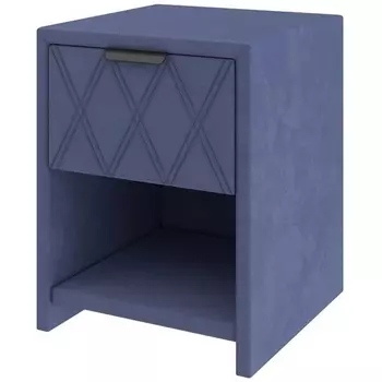 PROxSON Тумба Side (Ткань: Велюр Casa Сапфировый) 44x45