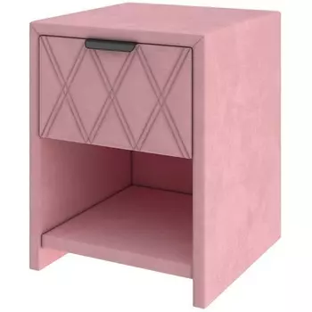 PROxSON Тумба Side (Ткань: Велюр Casa Жемчужно-розовый) 44x45