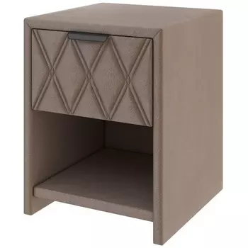 PROxSON Тумба Side (Ткань: Велюр Forest 514 Светло-коричневый) 44x45