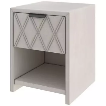 PROxSON Тумба Side (Ткань: Велюр Forest 726 Светло-бежевый) 44x45