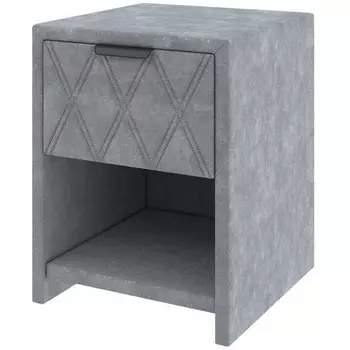 PROxSON Тумба Side (Ткань: Велюр Gratta 3 Утренний туман) 44x45