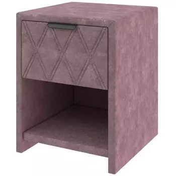 PROxSON Тумба Side (Ткань: Велюр Gratta 6 Ягодный мусс) 44x45