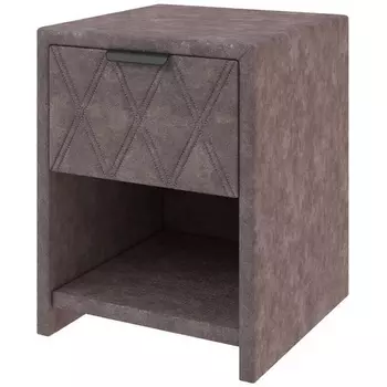 PROxSON Тумба Side (Ткань: Велюр Gratta 8 Брауни) 44x45