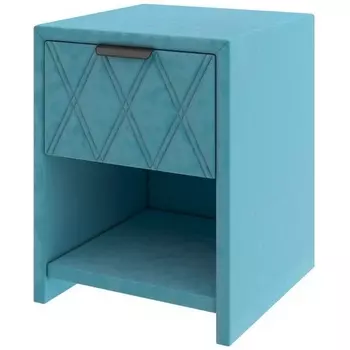 PROxSON Тумба Side (Ткань: Велюр Shaggy Azure) 44x45