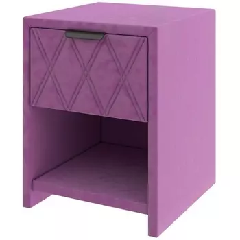 PROxSON Тумба Side (Ткань: Велюр Shaggy Wine) 44x45