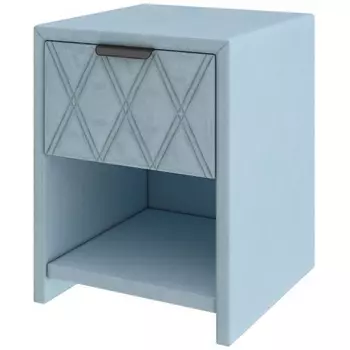 PROxSON Тумба Side (Ткань: Велюр Teddy Морозная свежесть) 44x45