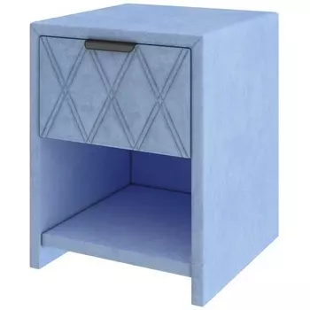 PROxSON Тумба Side (Ткань: Велюр Teddy Небесно-голубой) 44x45