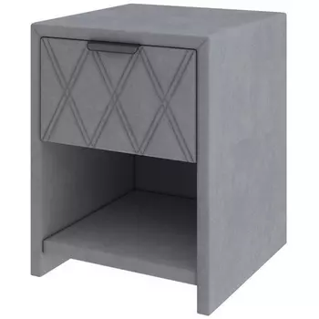 PROxSON Тумба Side (Ткань: Велюр Ultra Осенний туман) 44x45