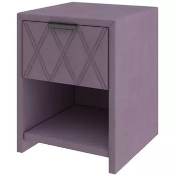 PROxSON Тумба Side (Ткань: Велюр Ultra Сливовый) 44x45