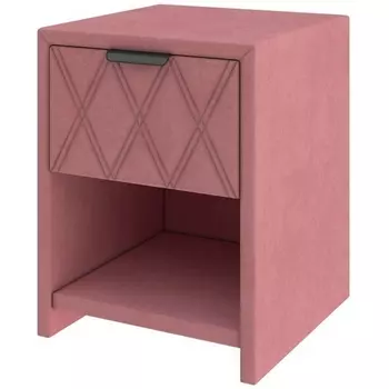 PROxSON Тумба Side (Ткань: Велюр Ultra Ягодный сорбет) 44x45