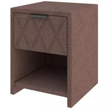 PROxSON Тумба Side (Ткань: Жаккард Tesla Брауни) 44x45