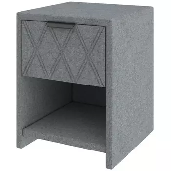 PROxSON Тумба Side (Ткань: Жаккард Tesla Графит) 44x45