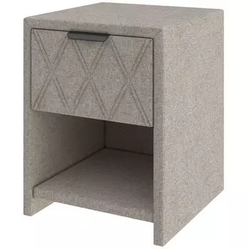 PROxSON Тумба Side (Ткань: Жаккард Tesla Мокко) 44x45