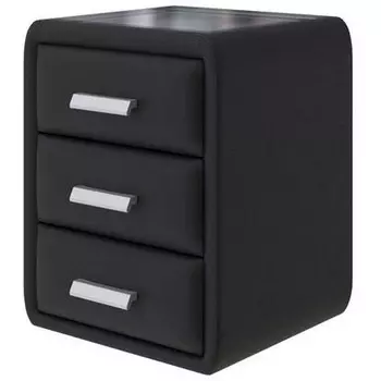 PROxSON Тумба Soft Mebel (Экокожа Черный) 51x48