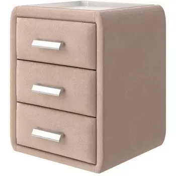 PROxSON Тумба Soft Mebel (Ткань: Велюр Casa Бежевый) 51x48