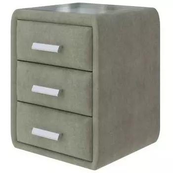 PROxSON Тумба Soft Mebel (Ткань: Велюр Лофти Олива) 51x48