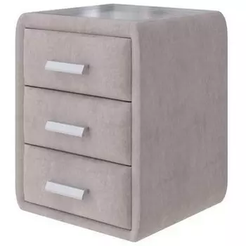 PROxSON Тумба Soft Mebel (Ткань: Велюр Лофти Бежевый) 51x48