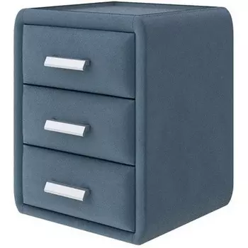 PROxSON Тумба Soft Mebel (Ткань: Велюр Monopoly Прованский синий (792)) 51x48