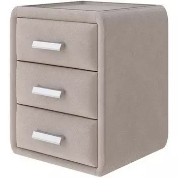 PROxSON Тумба Soft Mebel (Ткань: Велюр Monopoly Миндаль (111)) 51x48