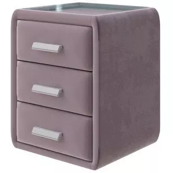 PROxSON Тумба Soft Mebel (Ткань: Велюр Shaggy Java) 51x48