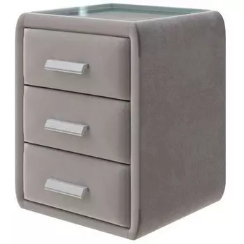 PROxSON Тумба Soft Mebel (Ткань: Велюр Shaggy Vision) 51x48