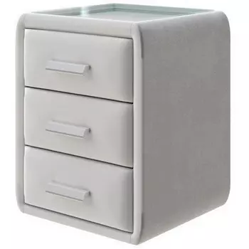 PROxSON Тумба Soft Mebel (Ткань: Велюр Shaggy Linen) 51x48