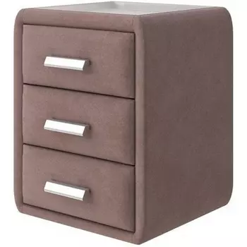 PROxSON Тумба Soft Mebel (Ткань: Велюр Ultra Горячий шоколад) 51x48