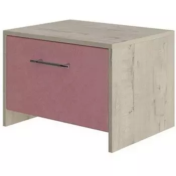 PROxSON Тумба Свен (ЛДСП Бунратти+ткань Бунратти/Ultra Ягодный сорбет) 51x40