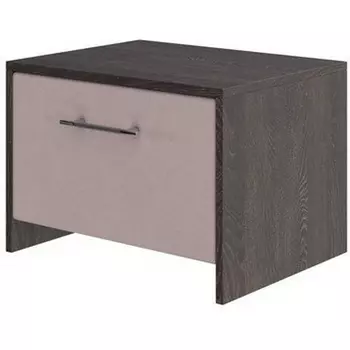 PROxSON Тумба Свен (ЛДСП Кантербери+ткань Дуб Кантербери/Ultra Розовый мусс) 51x40