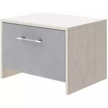 PROxSON Тумба Varna (ЛДСП Дуб Шамони+ткань Дуб Шамони светлый (124)/Monopoly Ниагара (960)) 51x40