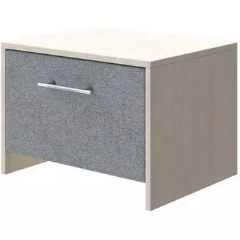 PROxSON Тумба Varna (ЛДСП Дуб Шамони+ткань Дуб Шамони светлый/Tesla Графит) 51x40