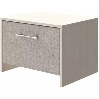 PROxSON Тумба Varna (ЛДСП Дуб Шамони+ткань Дуб Шамони светлый/Tesla Мокко) 51x40