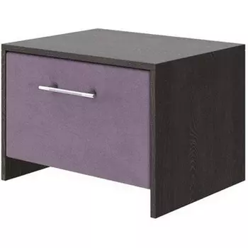 PROxSON Тумба Varna (ЛДСП Кантербери+ткань Дуб Кантербери/Ultra Сливовый) 51x40