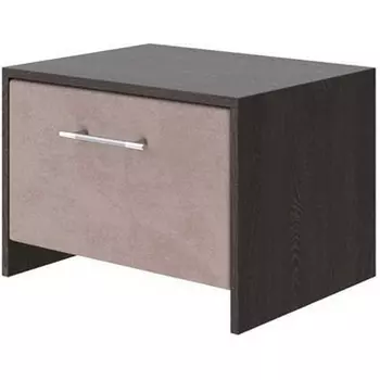 PROxSON Тумба Varna (ЛДСП Кантербери+ткань Дуб Кантербери/Teddy Шоколадный бисквит) 51x40