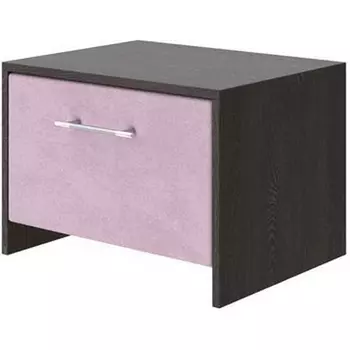 PROxSON Тумба Varna (ЛДСП Кантербери+ткань Дуб Кантербери/Teddy Розовый фламинго) 51x40